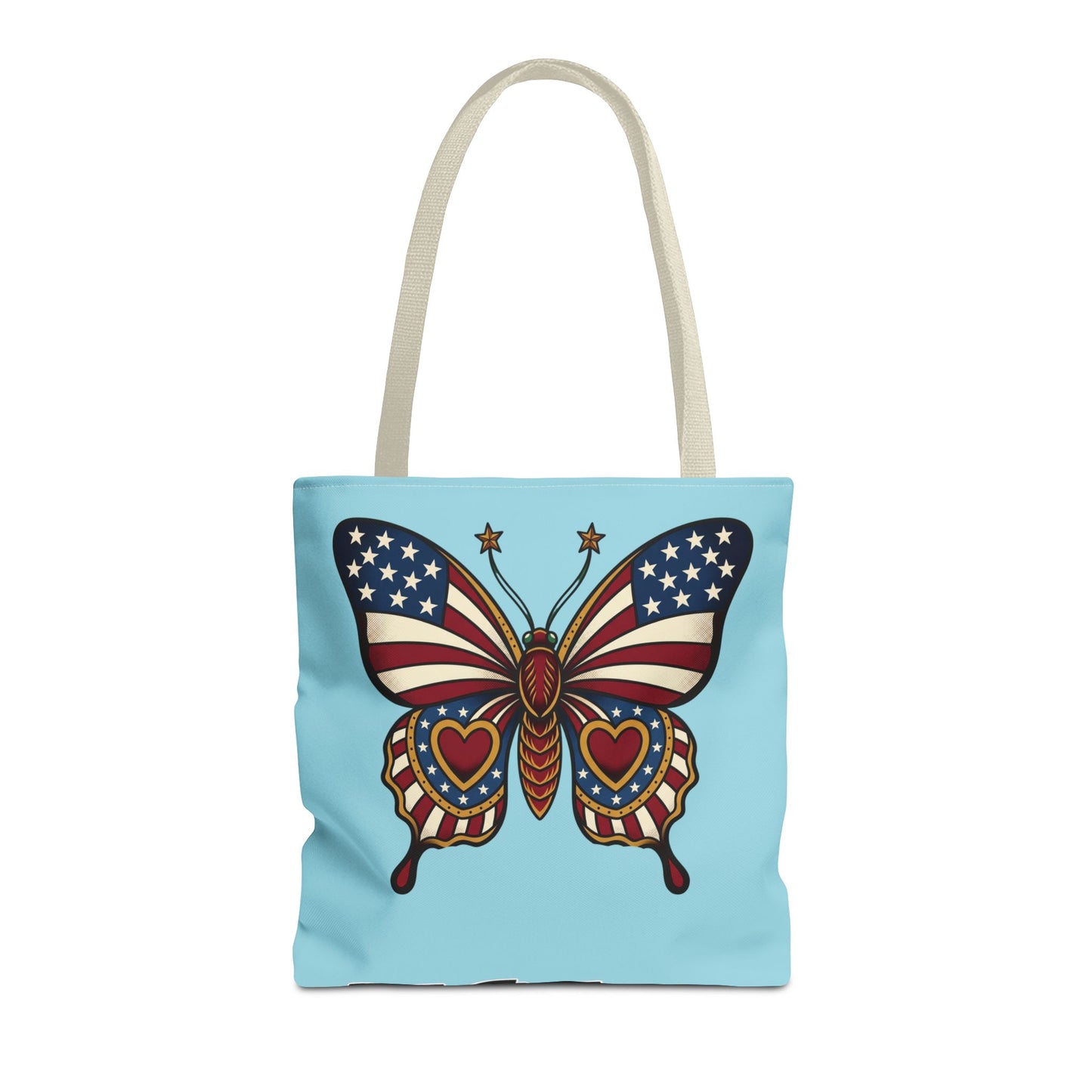 Butterflies Are Free Patriotic Celebration Tote Bag