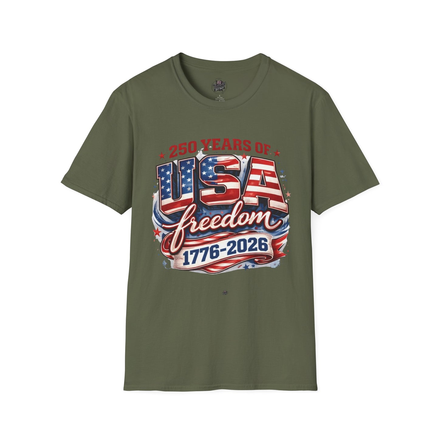 250 Years of Freedom - Happy Birthday America Unisex Tshirt, tees for women and men