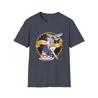Patriotic '250 Years of Faith in the USA' T-Shirt — Happy Birthday America