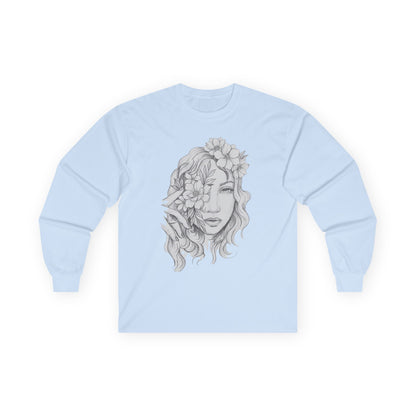 Flower Child - Long Sleeve Ultra Cotton T-Shirt