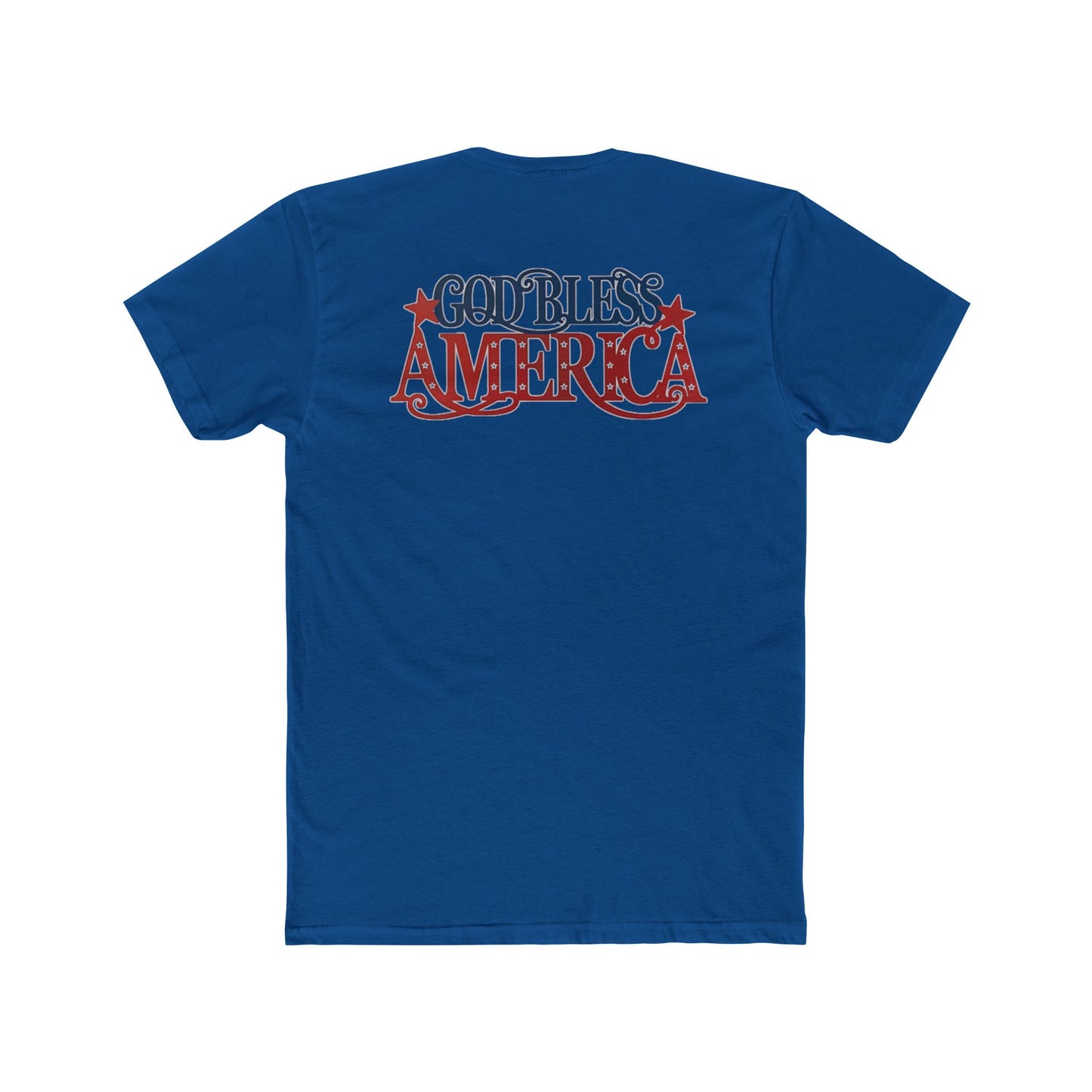 Land of the Free because of the Brave T-Shirt — Unisex Cotton Crew Tee