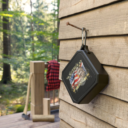 Happy 250 Birthday Eagle & Flag Tattoo Design Outdoor Bluetooth Speaker