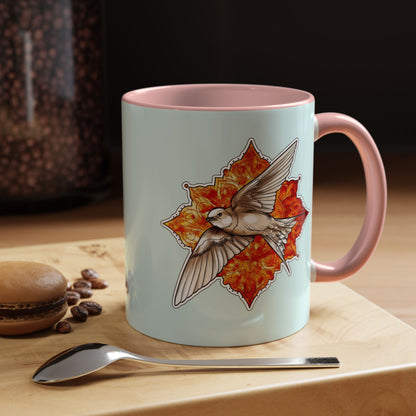 Swallow Bird Ceramic Coffee Mug – Accent 11/15 oz