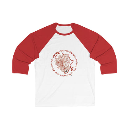 Gele Girl - Unisex 3\4 Sleeve Baseball Tee