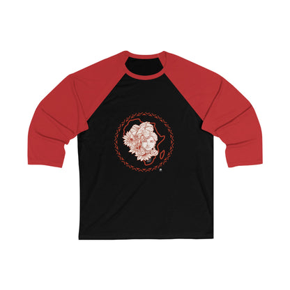 Gele Girl - Unisex 3\4 Sleeve Baseball Tee