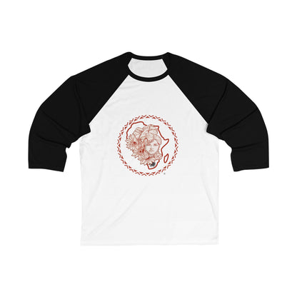 Gele Girl - Unisex 3\4 Sleeve Baseball Tee
