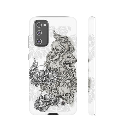 Cascading Skulls - Tough Phone Cases Available in most Galaxy series.
