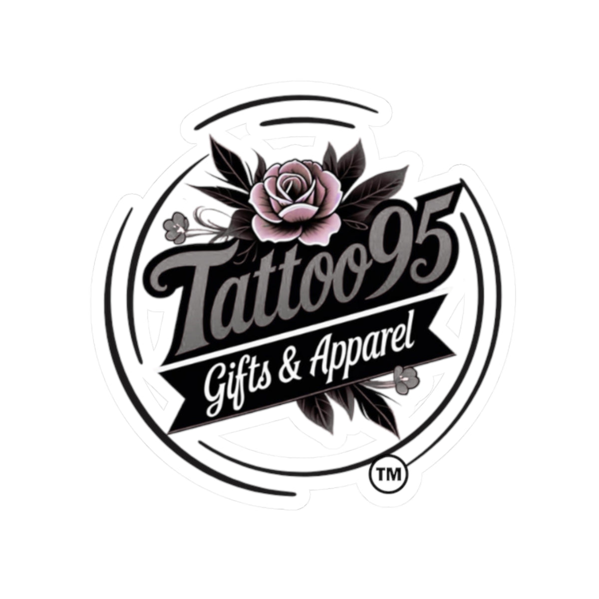Tattoo95 Gifts & Apparel Kiss-Cut Stickers