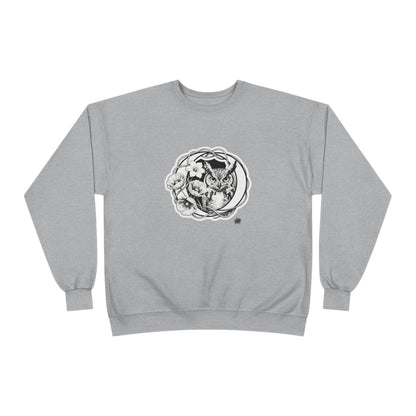 Owl Tattoo Artwork - Unisex Sweatshirt