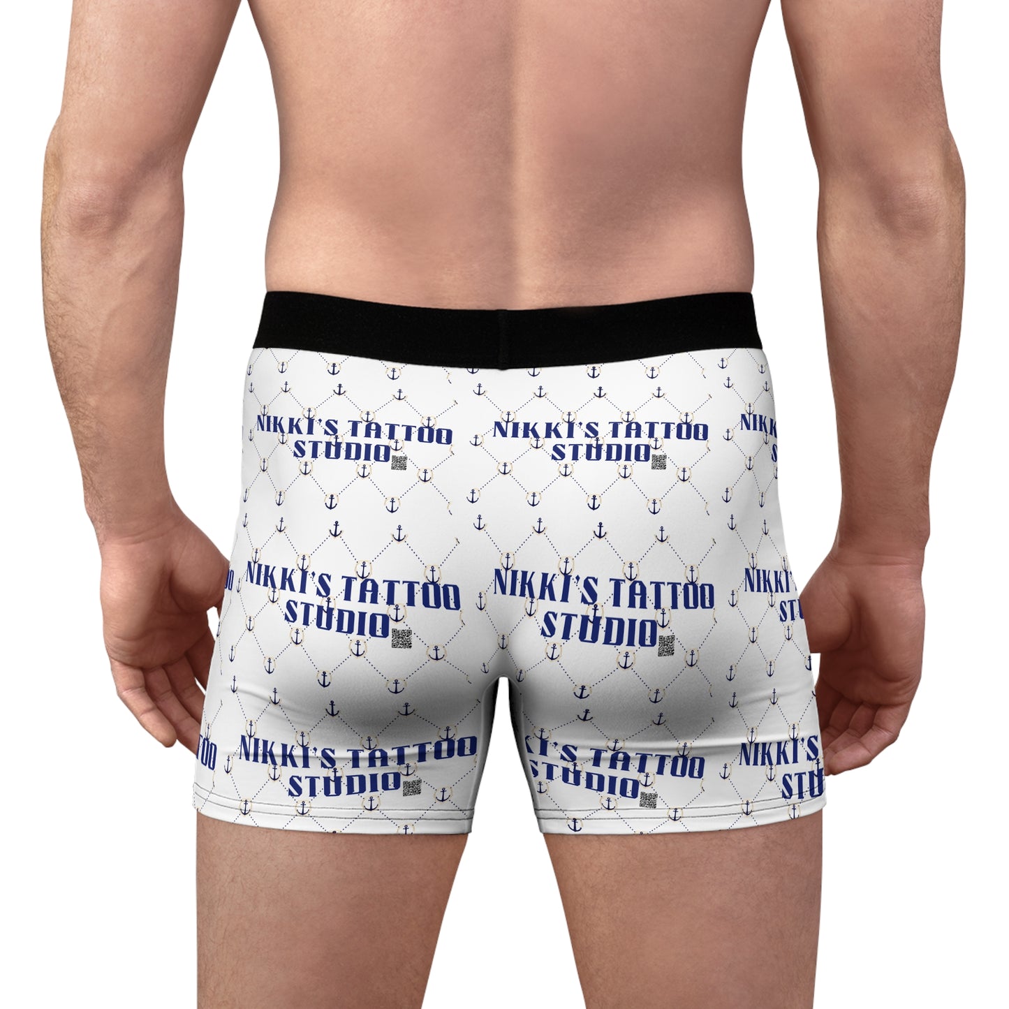 Nikki's Tattoo Studio Collection - Vintage Sailor Girl Artwork - Men's Boxers