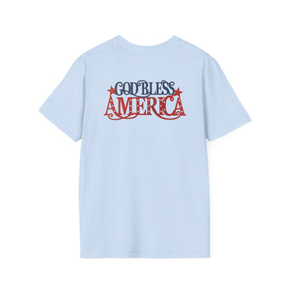 Floral USA 250th T-Shirt — Happy Birthday America