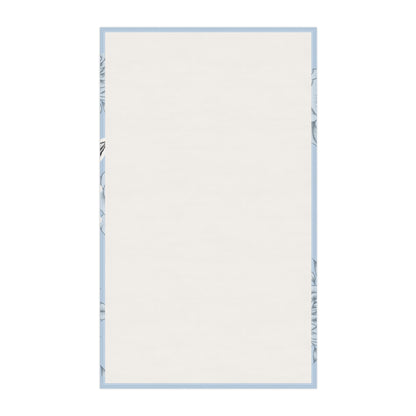 Snake and Roses Tea Towel — Vintage Botanical Sketch Kitchen Towel