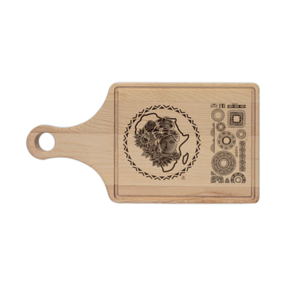 Gele Girl - Engraved Cutting Board — Decorative Serving & Chopping Board