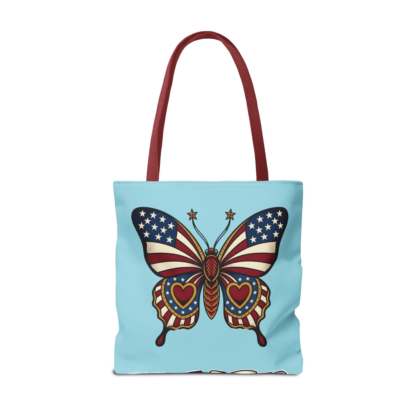 Butterflies Are Free Patriotic Celebration Tote Bag