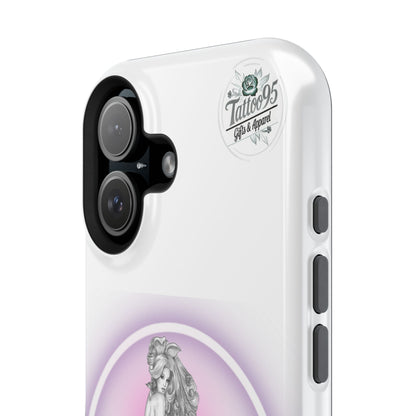 Pretty Bunny Vintage Artwork - iPhone Case