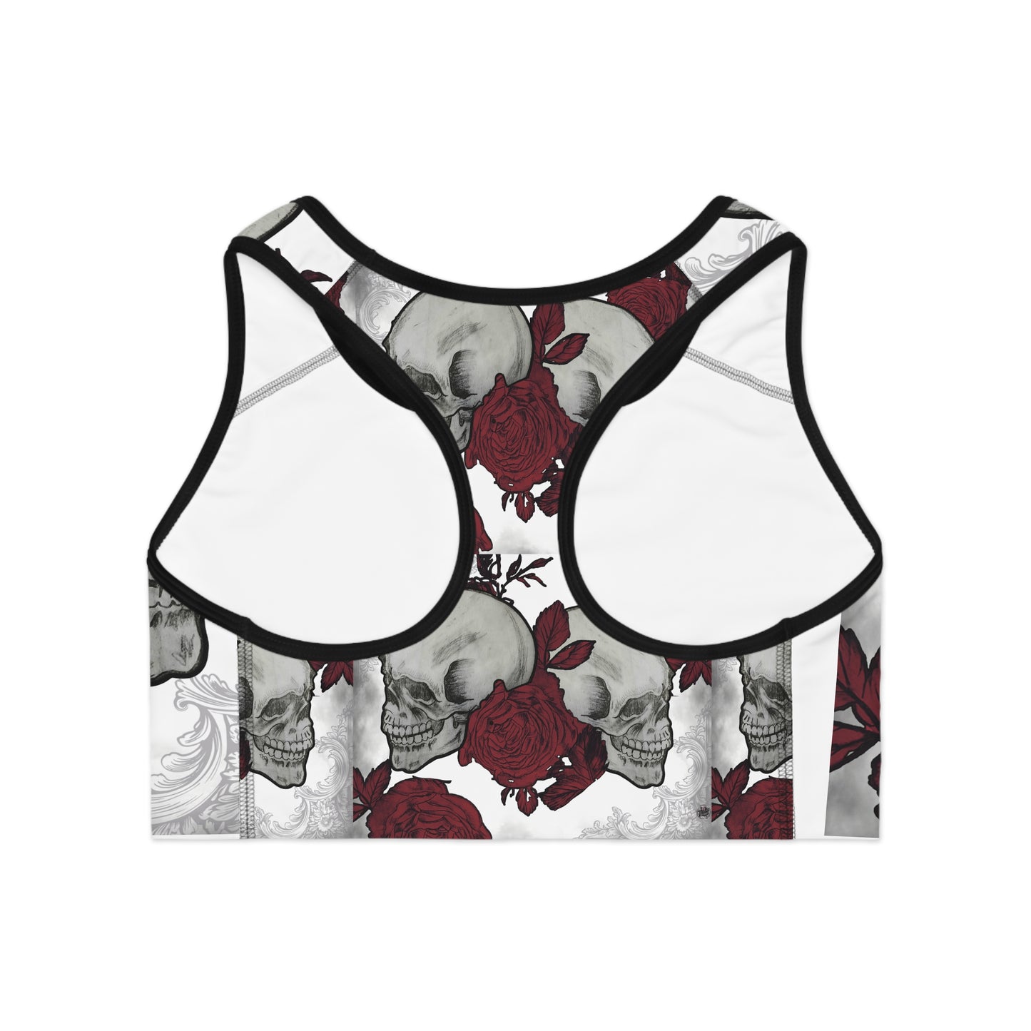 Skulls and Roses - Sports Bra