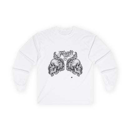 Forever Love Long Sleeve — Skull Duo Graphic Tee