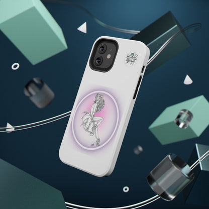 Pretty Bunny Vintage Artwork - iPhone Case