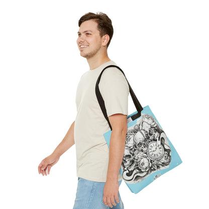Skull Time - Tote Bag — Gothic Vintage Tattoo Art