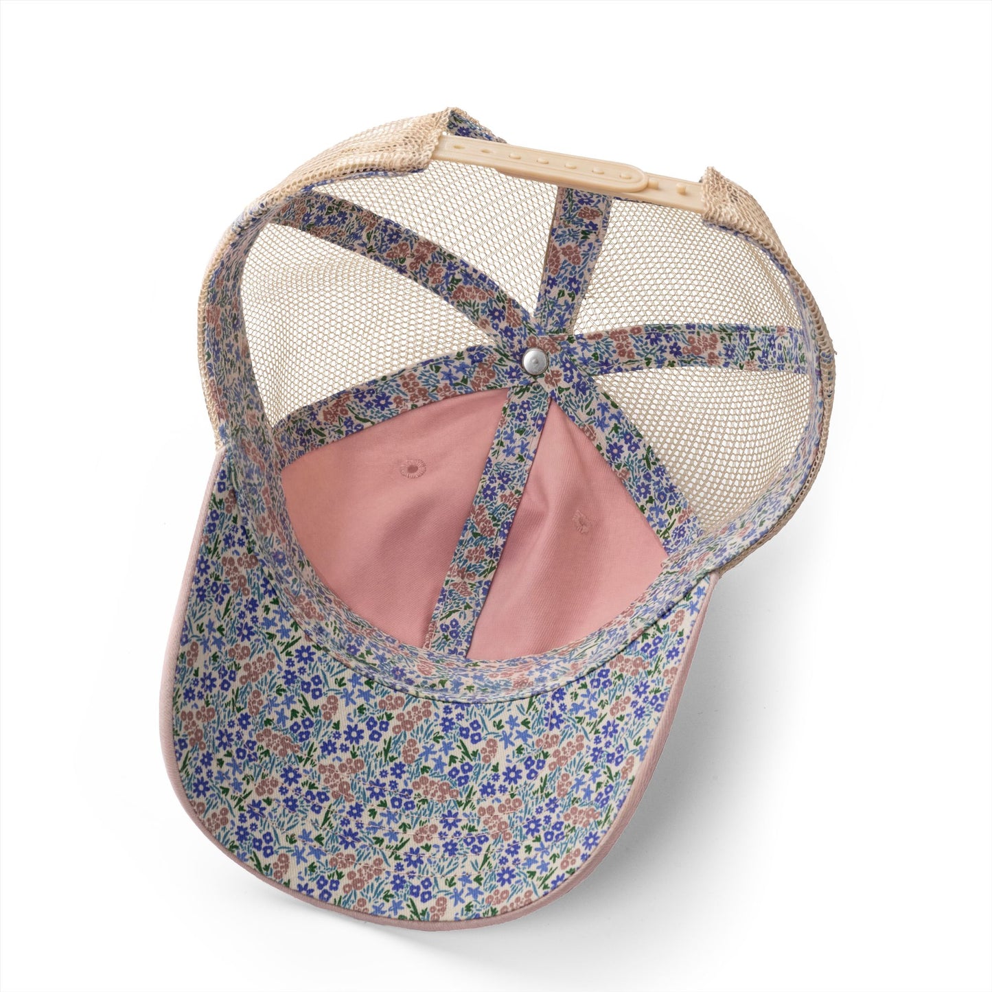 Butterfly Skulled Wings - Hat — Blue Graphic 'Quiet Promise' Women's Washed Mesh-Back Cap