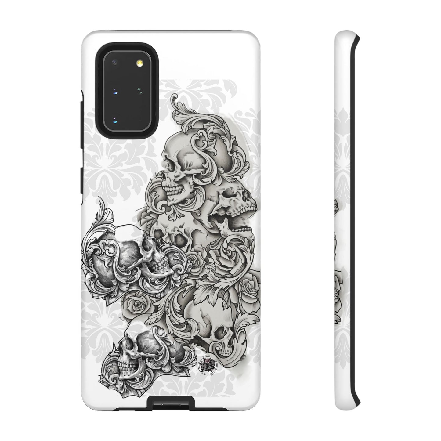 Cascading Skulls - Tough Phone Cases Available in most Galaxy series.