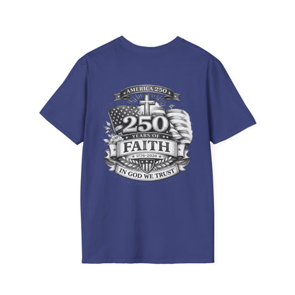 250 Years of Freedom - Happy Birthday America Unisex Tshirt, tees for women and men