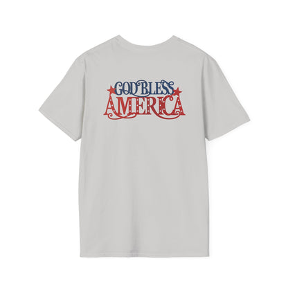 Floral USA 250th T-Shirt — Happy Birthday America