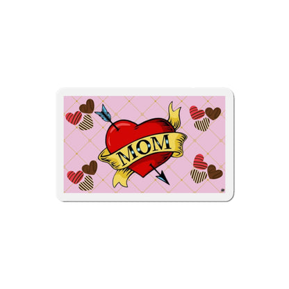 Mom Heart Tattoo Die-Cut Magnet — Mom Tribute