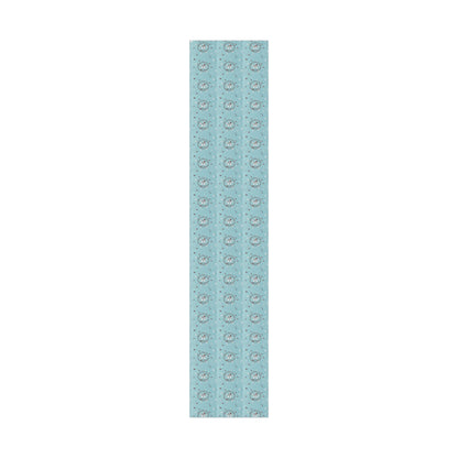Nikki's Tattoo Studio Holiday Gift Wrapping (Matte or Satin) Snowflakes & Cherries Artwork