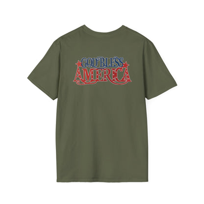 Floral USA 250th T-Shirt — Happy Birthday America
