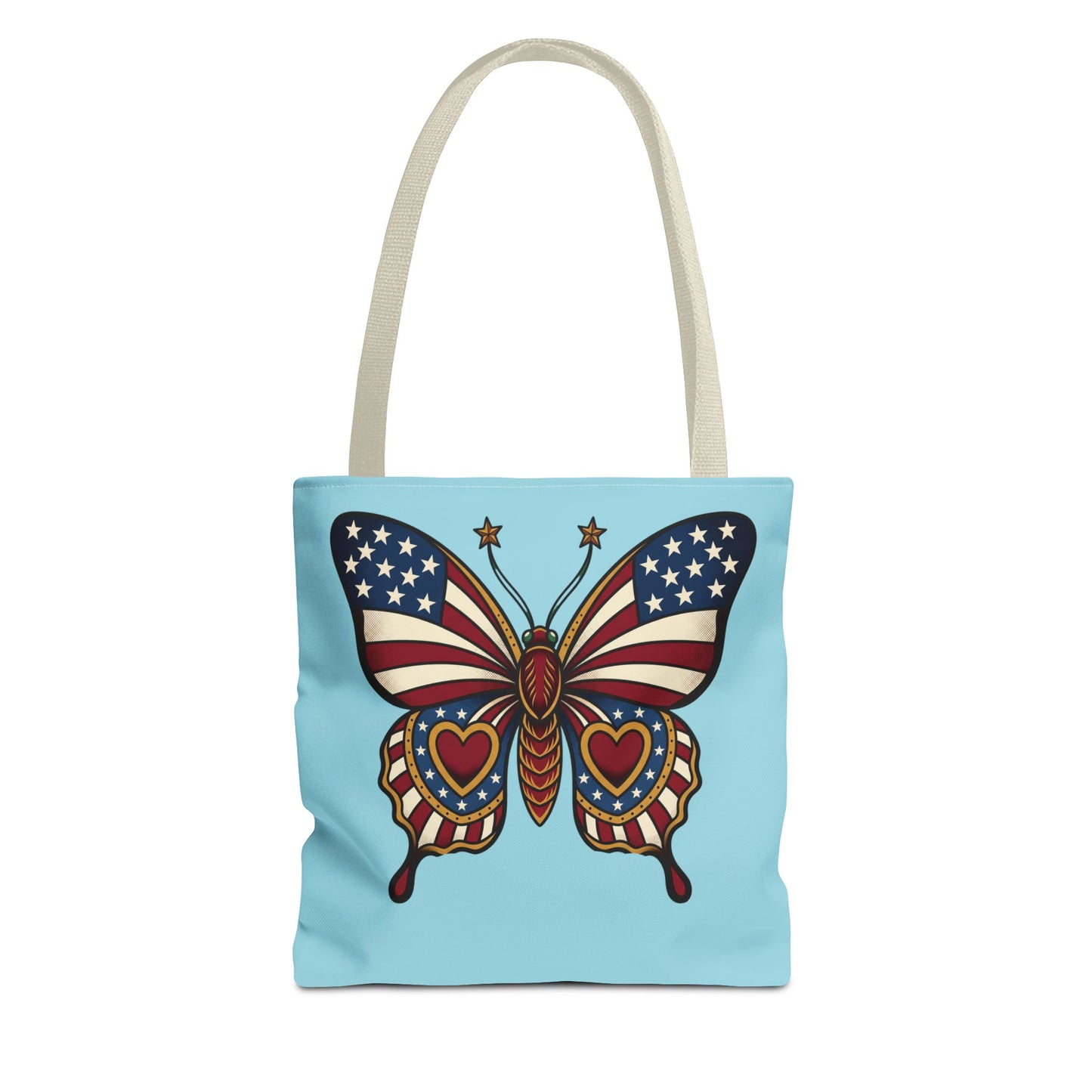 Butterflies Are Free Patriotic Celebration Tote Bag