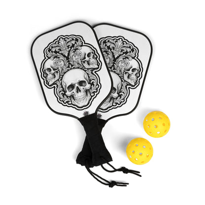 Skulls Filagree - Pickleball Kit