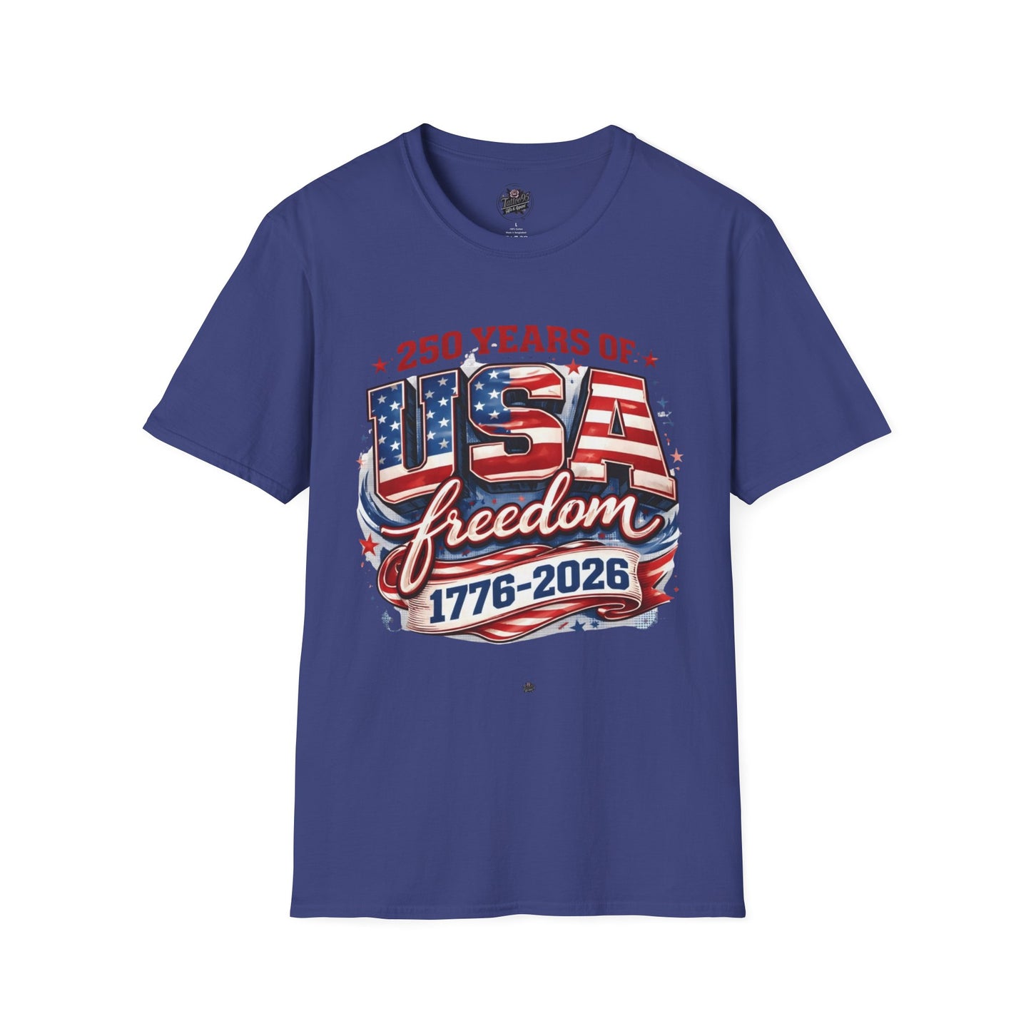 250 Years of Freedom - Happy Birthday America Unisex Tshirt, tees for women and men