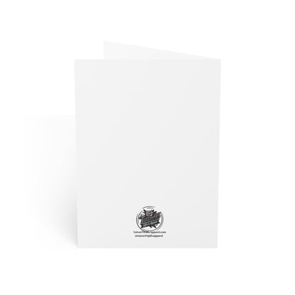 African-Inspired Totem Tattoo Greeting Card (Pack of 1/10/30/50)