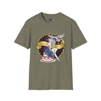 Patriotic '250 Years of Faith in the USA' T-Shirt — Happy Birthday America