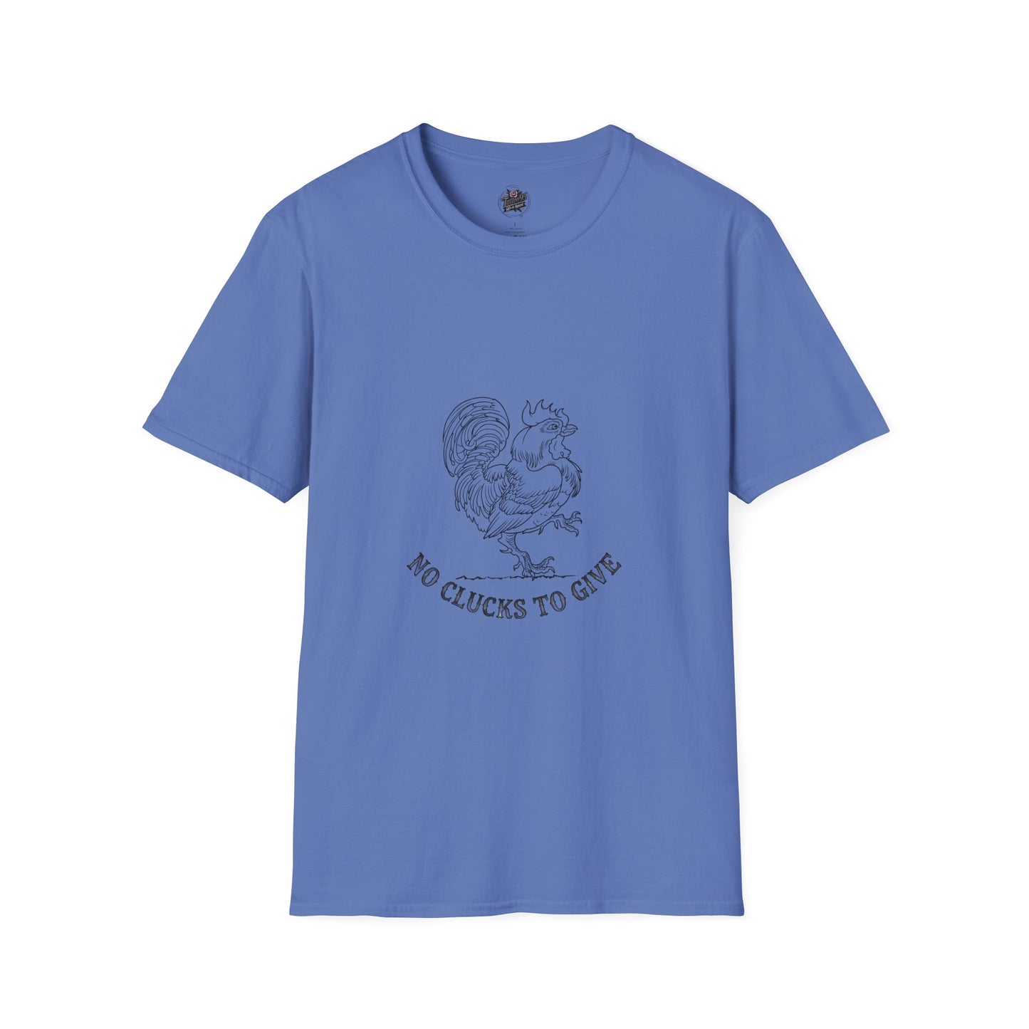 Rooster Tattoo "No Clucks To Give" Unisex T-Shirt