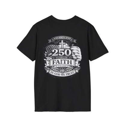 250 Years of Freedom - Happy Birthday America Unisex Tshirt, tees for women and men