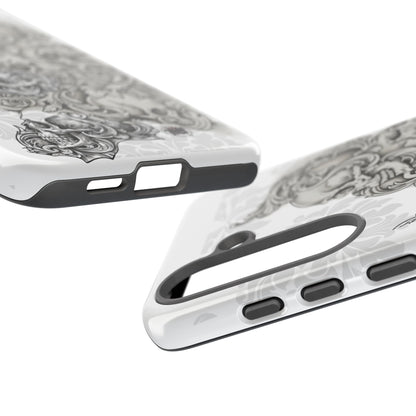 Cascading Skulls - Tough Phone Cases Available in most Galaxy series.