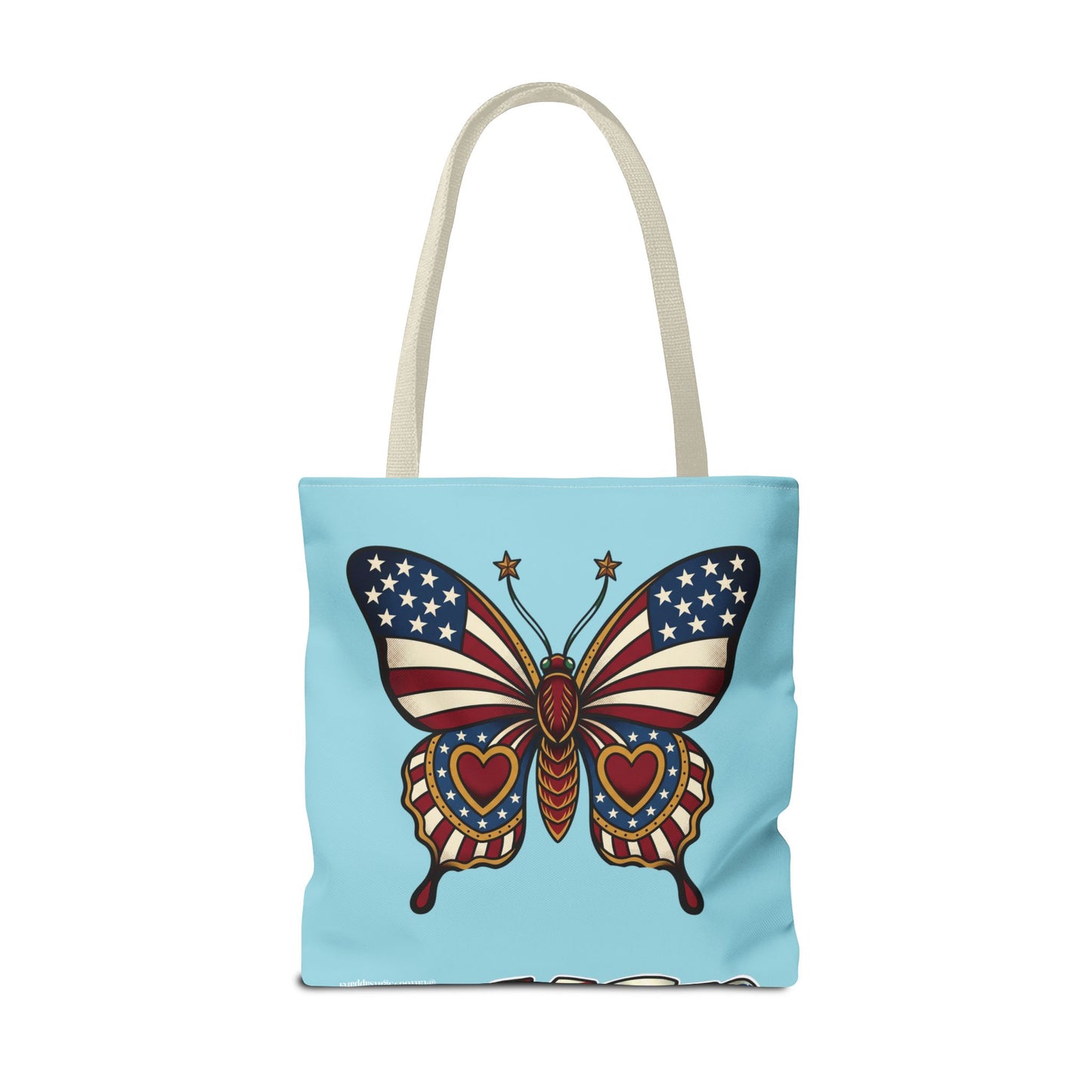 Butterflies Are Free Patriotic Celebration Tote Bag
