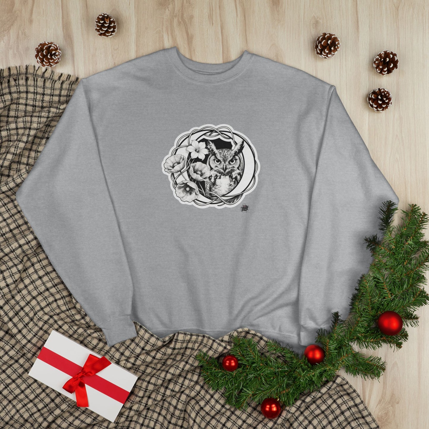 Owl Tattoo Artwork - Unisex Sweatshirt