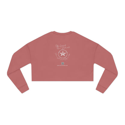 Nikki's Tattoo Studio Collection - Skull and Snake Logo - Women's Sweatshirt Cropped