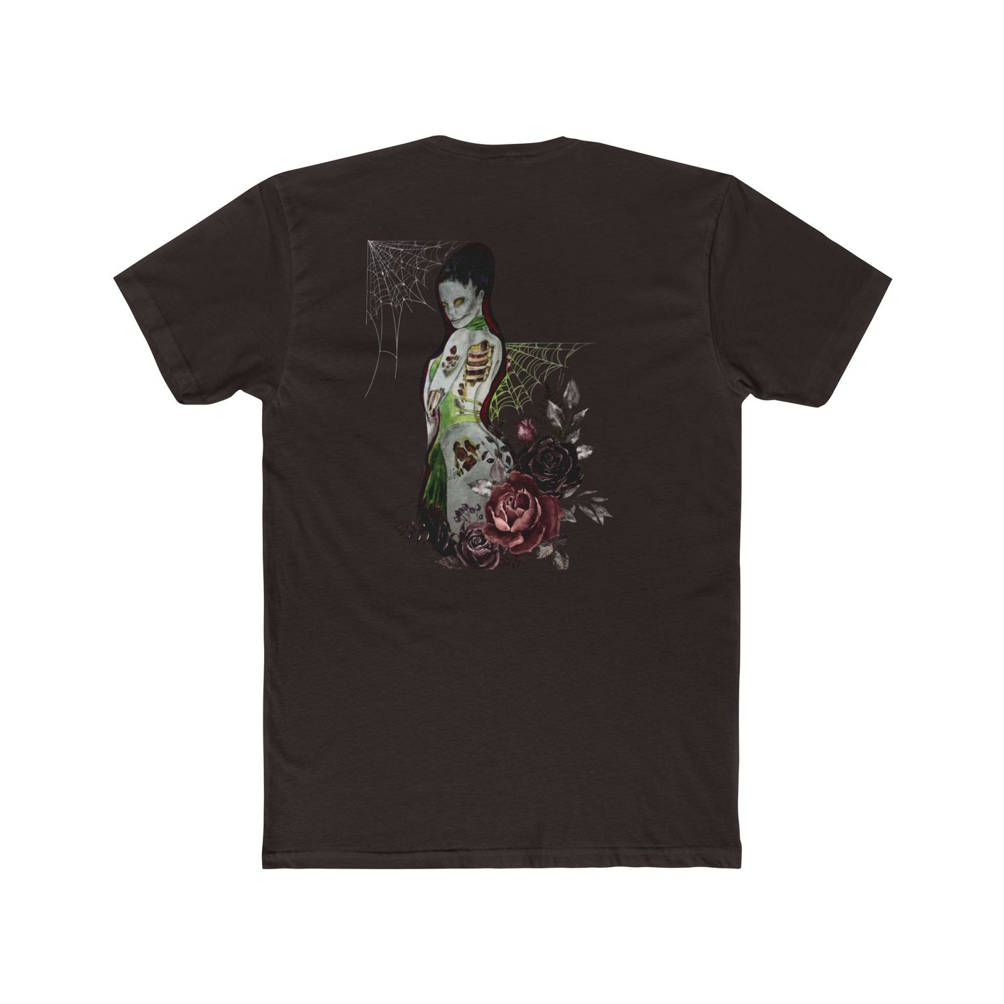 Zombie Lady Deadrah Tee — Unisex Horror Crewneck T-Shirt
