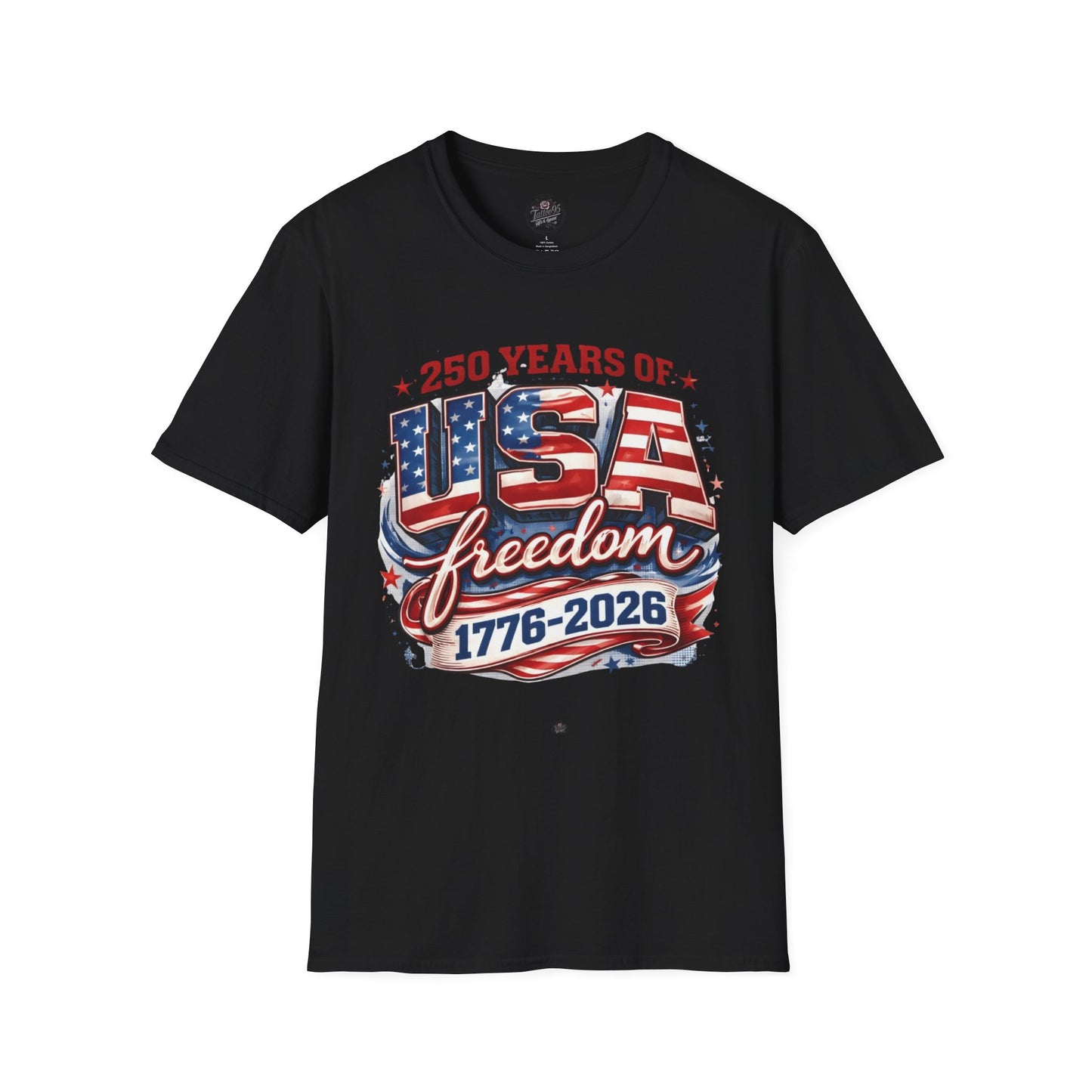 250 Years of Freedom - Happy Birthday America Unisex Tshirt, tees for women and men