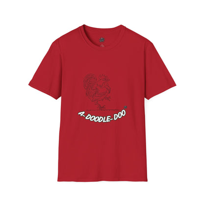 Rooster Tattoo 'A Doodle Doo' T-Shirt
