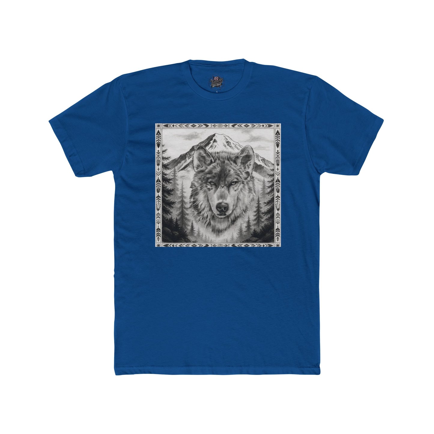 Wolf Mountain T-Shirt — Unisex Cotton Crew Tee