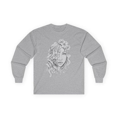 Flower Child - Long Sleeve Ultra Cotton T-Shirt