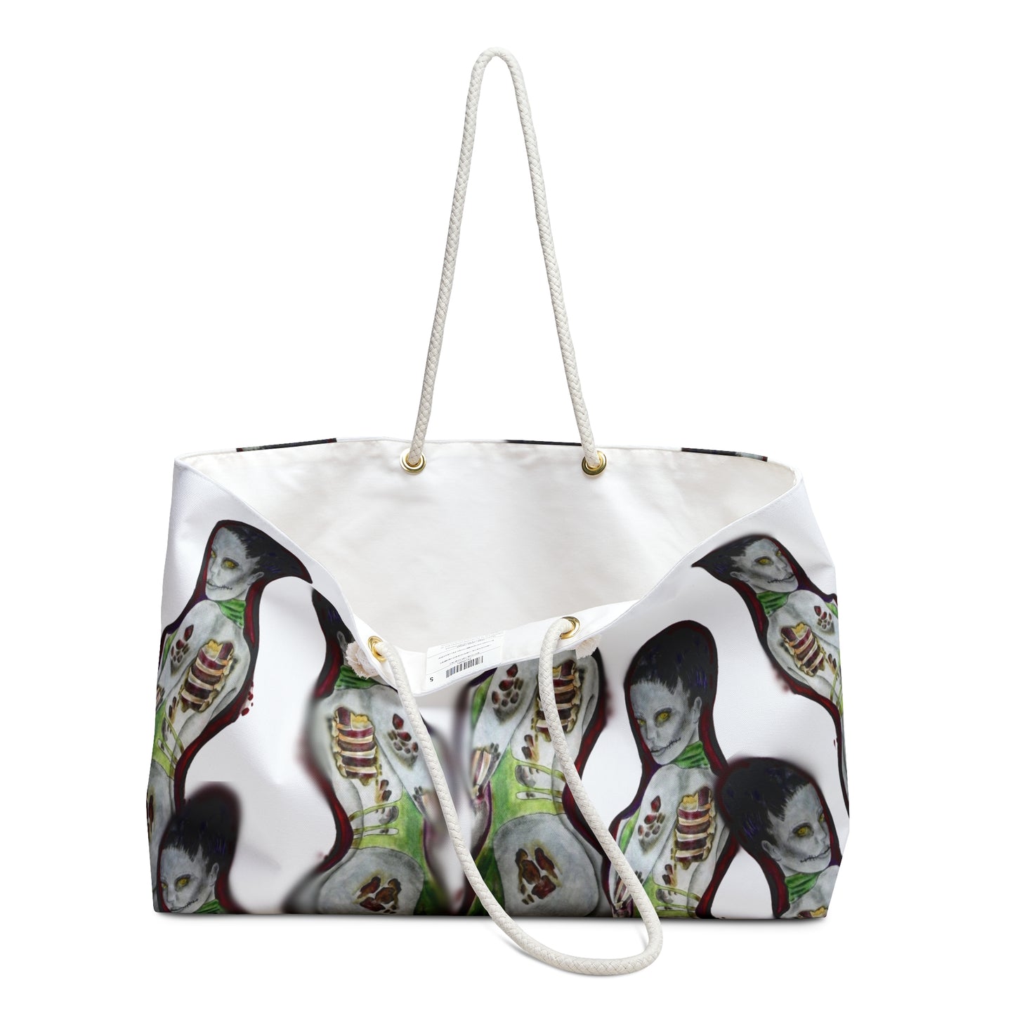 Zombie Lady Deadrah - White Weekender Bag