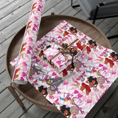 Candy Girl (The Sweetest) - Gift Wrapping Paper