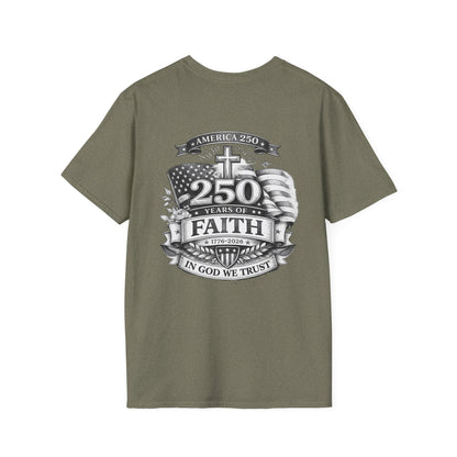 250 Years of Freedom - Happy Birthday America Unisex Tshirt, tees for women and men