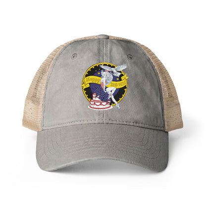 Happy 250th Birthday America — Women's Washed Mesh-Back Cap